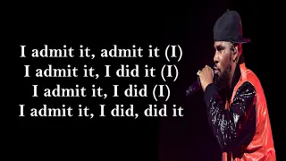 r kelly i admit lyrics