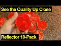 Any Good Red Reflectors 10-Pack