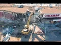 Demolition of the Showcase Cinema in East Hartford Connecticut R I P Showcase CInema
