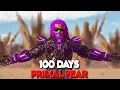 I Played 100 Days of Primal Fear on The Island Ark Survival Evolved