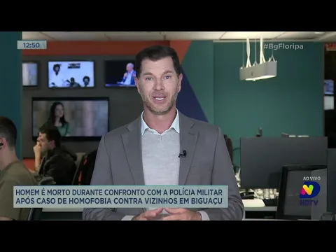 Homem é morto durante confronto com a PM após caso de homofobia contra vizinhos, em Biguaçu