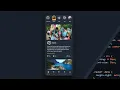 Social Media App HTML CSS UI Design Speed Code
