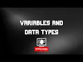 GCSE OCR Computer Science Variables and Data Types