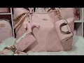 What s In My Coach City Tote Powder Pink