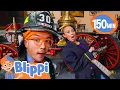 Download Lagu What’s Inside a Fire Truck? 🚒 Blippi and Meekah Visit a Fire Station! | Educational Videos for Kids