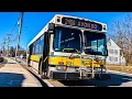 Riding the full MBTA route 240A to Avon