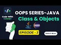 Class Object in Java Real OOP Explained Simply Code With Chad - Ep 3