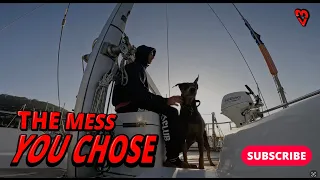 S1E34. Boat Work, Broken Hardware & Big Dreams | The Reality of Refitting Our Sailboat .