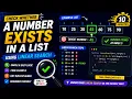 Check Whether A Number Exists In a List Using Linear Search Java Program with Explanation