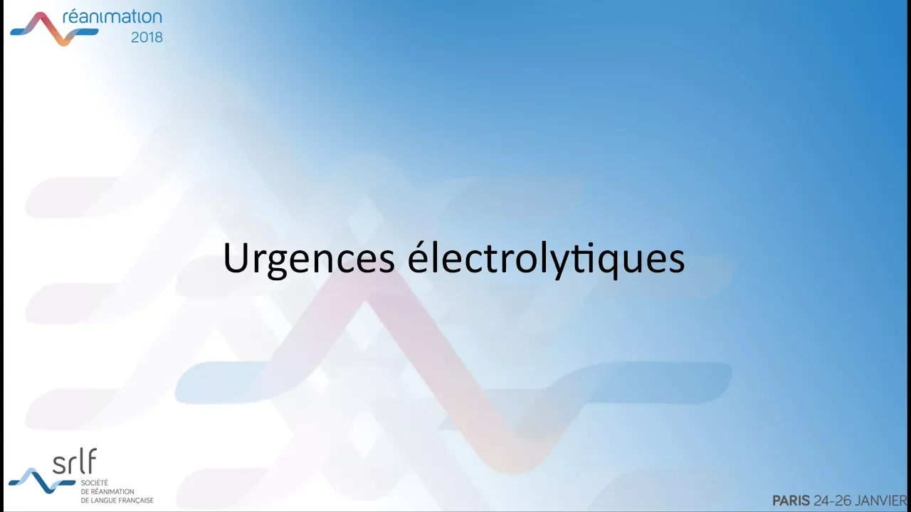 Réanimation 2018 - Ces pathologies où il faut aller vite 2 S. GAUDRY