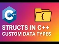 Structs in C - Custom Data Types Explained Live Coding Demo