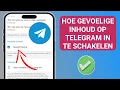 Hoe je gevoelige content inschakelt op Telegram | Instellingen voor gevoelige content op Telegram
