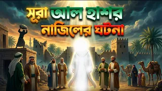 সূরা আল হাশর নাজিলের ঘটনা | বনু নাযিরের বিশ্বাসঘাতকতা ও মদিনা থেকে নির্বাসন