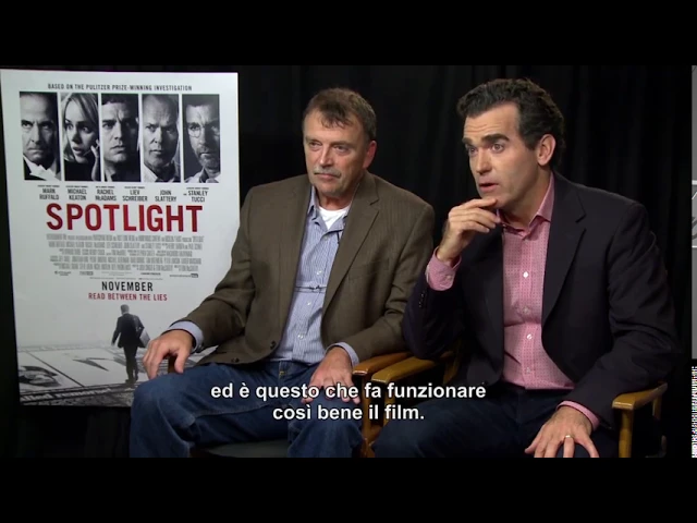 Il Caso Spotlight | Intervista a Brian D'Arcy James e Matt Carroll