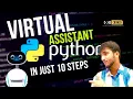 Code Your Own Virtual Assistant Mini Project in 10 Steps Python Programming Tutorial for Beginners