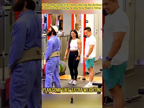 Where Are The Muscles?" "At Home" Cleaner After Lifting Strong Guys Deadlift πͺ