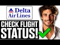 How To Check Delta Airlines Flight Status 2025 - Step by Step