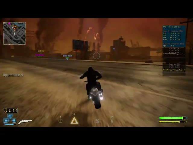 Twisted Metal | 60fps RPCS3 Perf Test v0.0.32-16614 | Ryzen 7700X