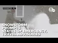 Major winter storm slams Western New York drops several inches of snow