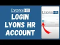 How to Login Lyons HR Account Lyons HR Account Sign In