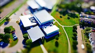 Tiny Hollabaugh Park Rec Center New Library Garland TX Aug 2025 4K Aerial Drone DriverCam FlyerCam