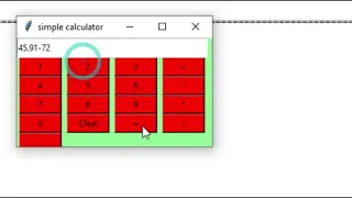TKINTER PROJECTS Simple CALCULATOR GUI MR ProgHammer