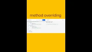 Python programming language polymorphism method overloading method overriding oops concepts