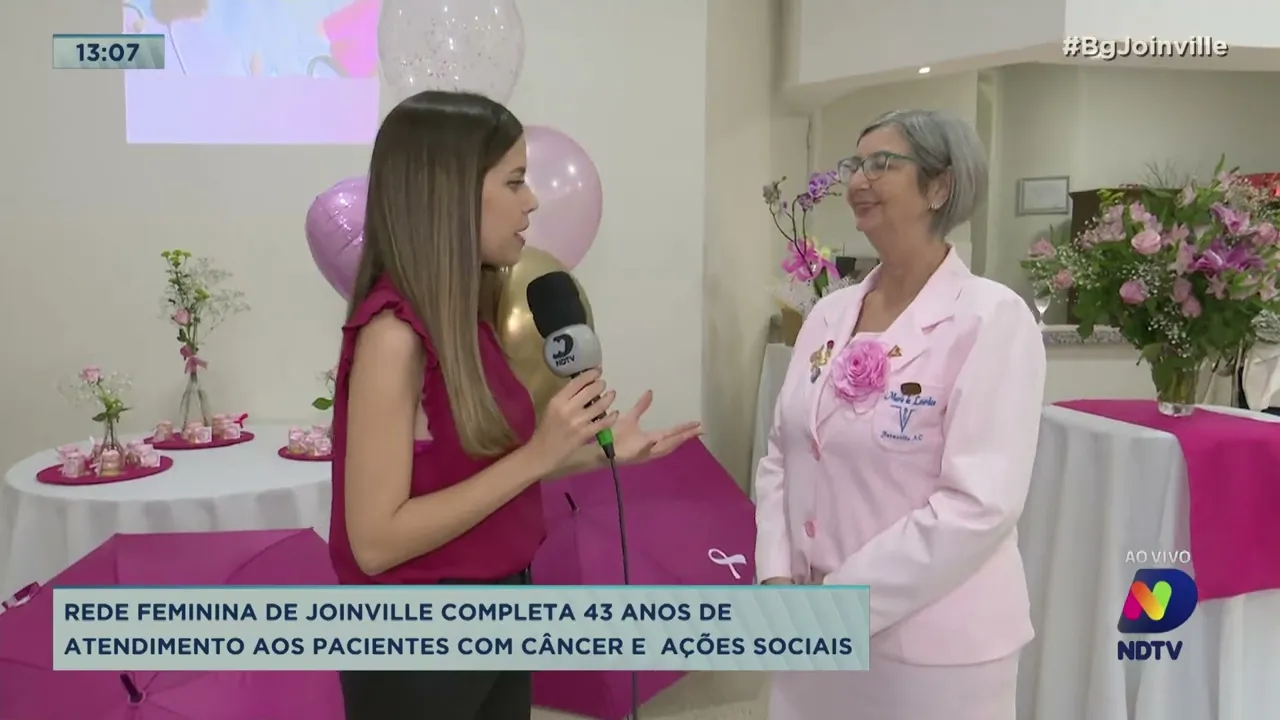 Rede Feminina de Joinville completa 43 anos de atendimento aos pacientes com câncer e ações sociais