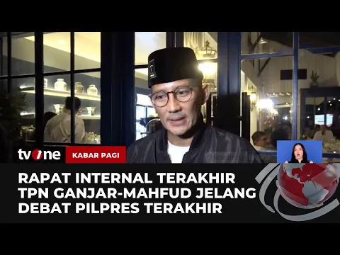 Jelang Debat Terakhir Pilpres, TPN Ganjar-Mahfud Gelar Rapat Internal