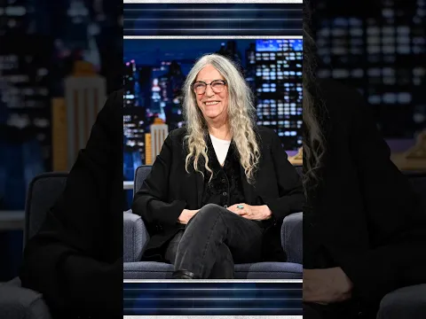 #PattiSmith met #PopeLeoXIV! #FallonTonight