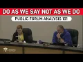 PUBLIC FORUM EDUCATION