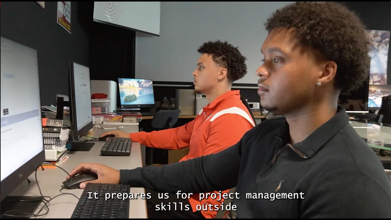 brothers Malik and Mason Presley share their experiences studying cybersecurity management at SDSU