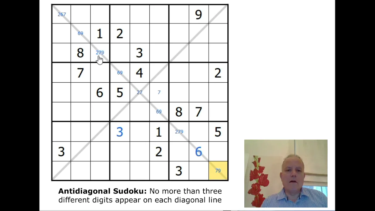 Antidiagonal sudoku - can you work with this rule?