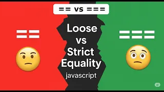 vs in JavaScript Loose vs Strict Equality Explained with Examples