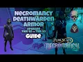 Deathwarden Armor upgrade from Tier 40 to Tier 50 - Necromancy Gear Runescape 3