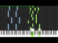 Waterfall - Undertale Piano Tutorial Synthesia