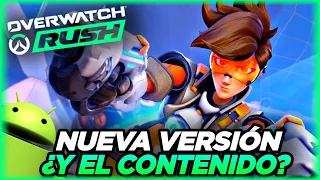 POR FIN EL NUEVO OVERWATCH para Android SE ACTUALIZA, Pero ¿Y El Contenido? Overwatch Rush Gameplay