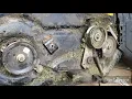 Huskee lt4200 deck repair and belt replacement