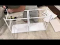 Unboxing Assembling the Nicehill White 5 Drawer Dresser Amazon Furniture Build