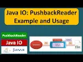 Java IO PushbackReader Example and Usage Java IO Java Tutorial