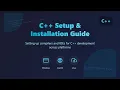 C Setup Installation for Beginners Compiler IDE First Program