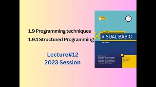 Programming Techniques Structured Programming and Sequential Conditional Iterative Structures