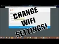 Change Router Settings ALL SETTINGS