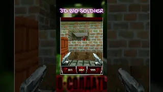 3D Bio Soldier MOBILE JAVA GAMES GAMEPLAY GAMELOFT NOKIA SONY ERICSSON Nostalgia Old Games