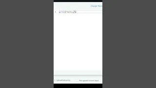 Day 1 python Hello World in hackerrank