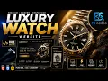 Luxury Watch Website Using HTML CSS JavaScript Free Source Code Responsive GSAP UI
