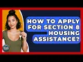 How To Apply For Section 8 Housing Assistance - Second Chance Journey