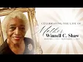 Celebration of Life for Mother Winnell Cunningham Shaw