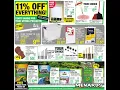 Menards 11 OFF Everything Sales Ad Flyer 03 09 2023-03 19 2023-Week