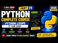 Python For Loop Explained with Examples Python Complete Course Part 11 Hindi 2026